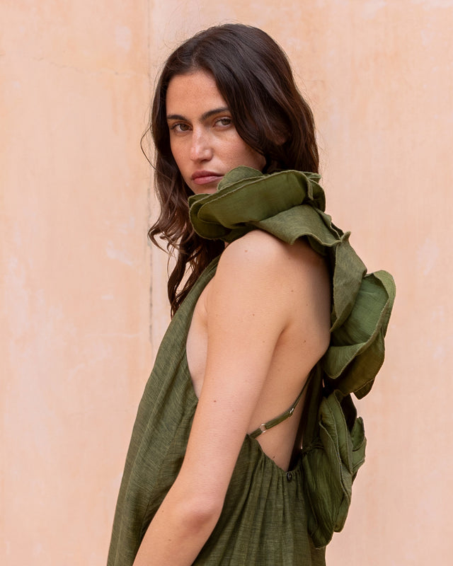Fonix Dress - Green - Image 3