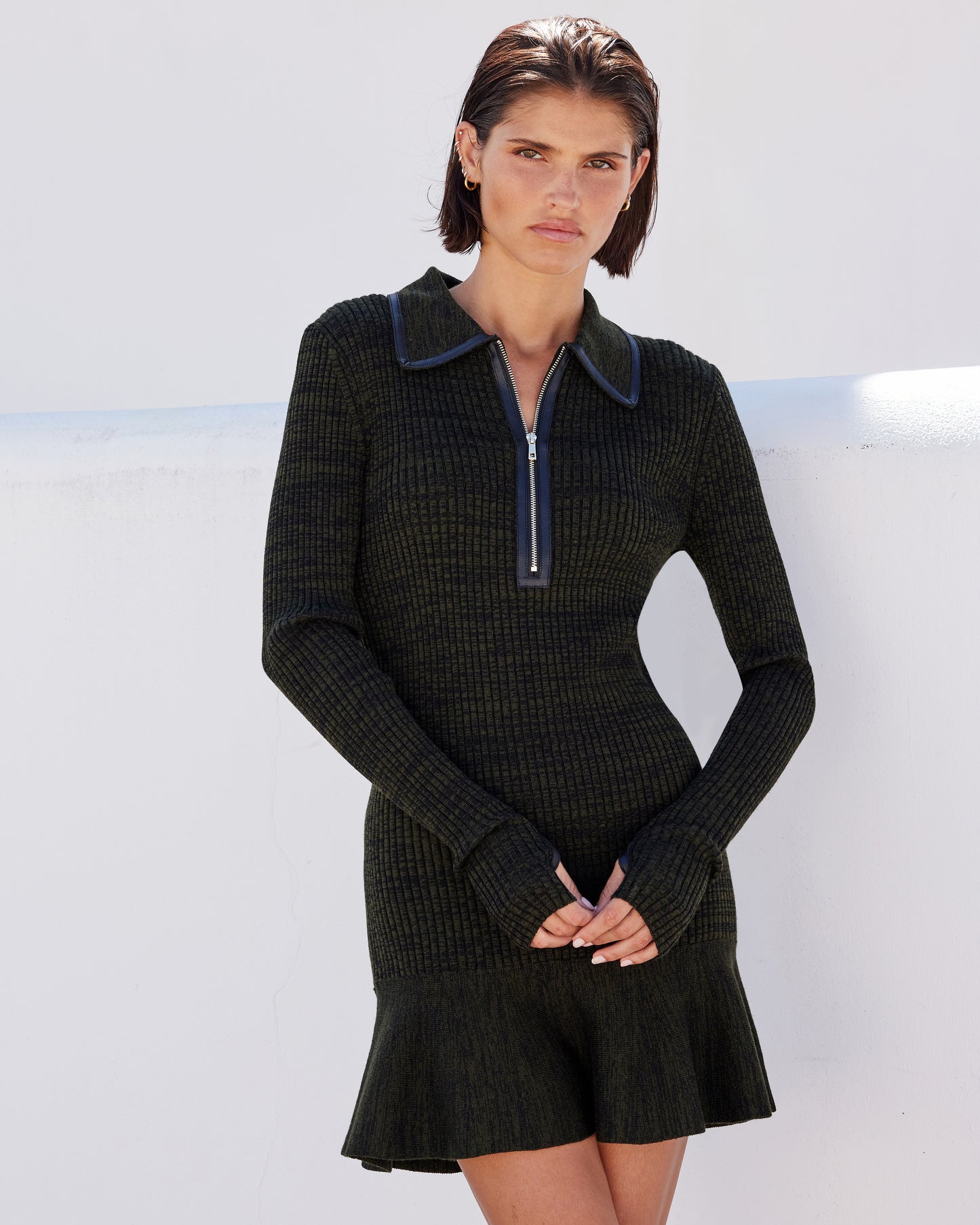 Hoor Dress - Khaki