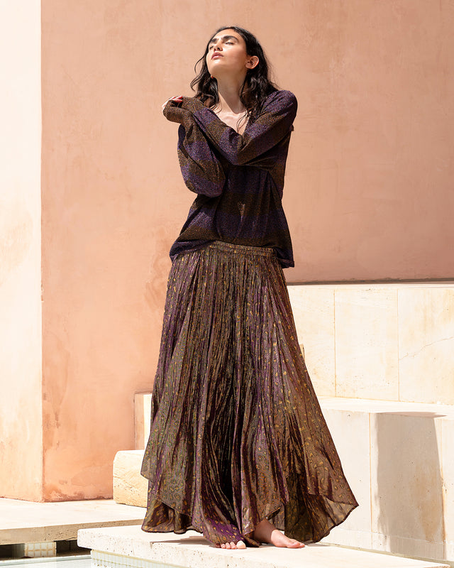 Isolde Skirt - Purple - Image 1