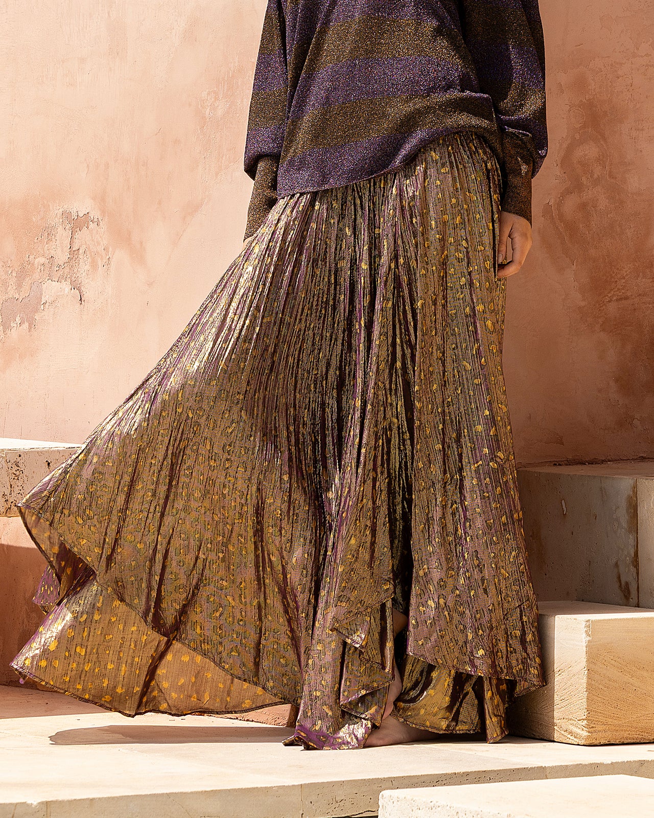 Isolde Skirt - Purple - Image 4