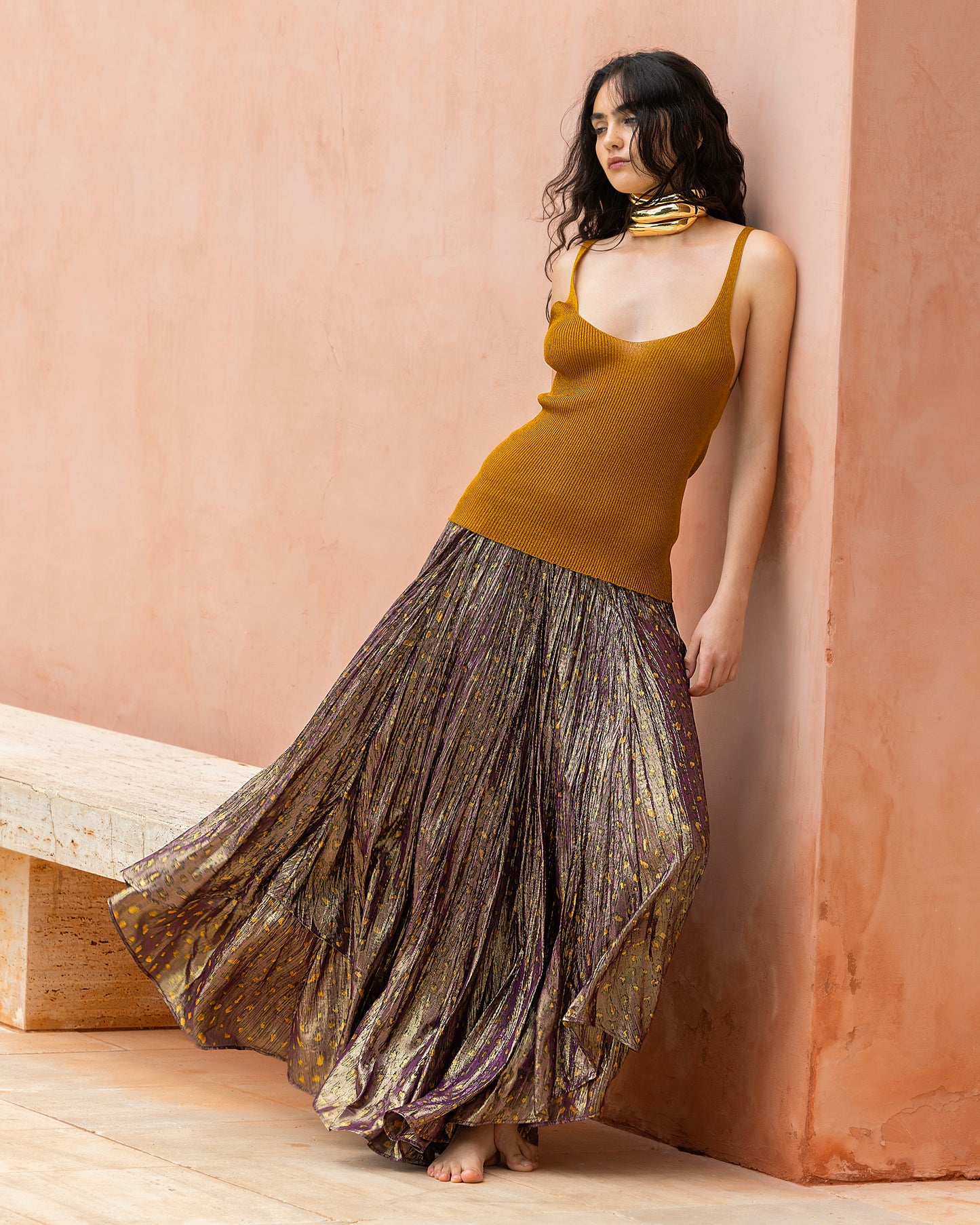 Isolde Skirt - Purple