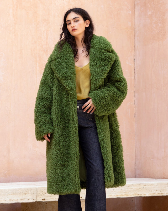 Jasmin Coat - Green - Image 2