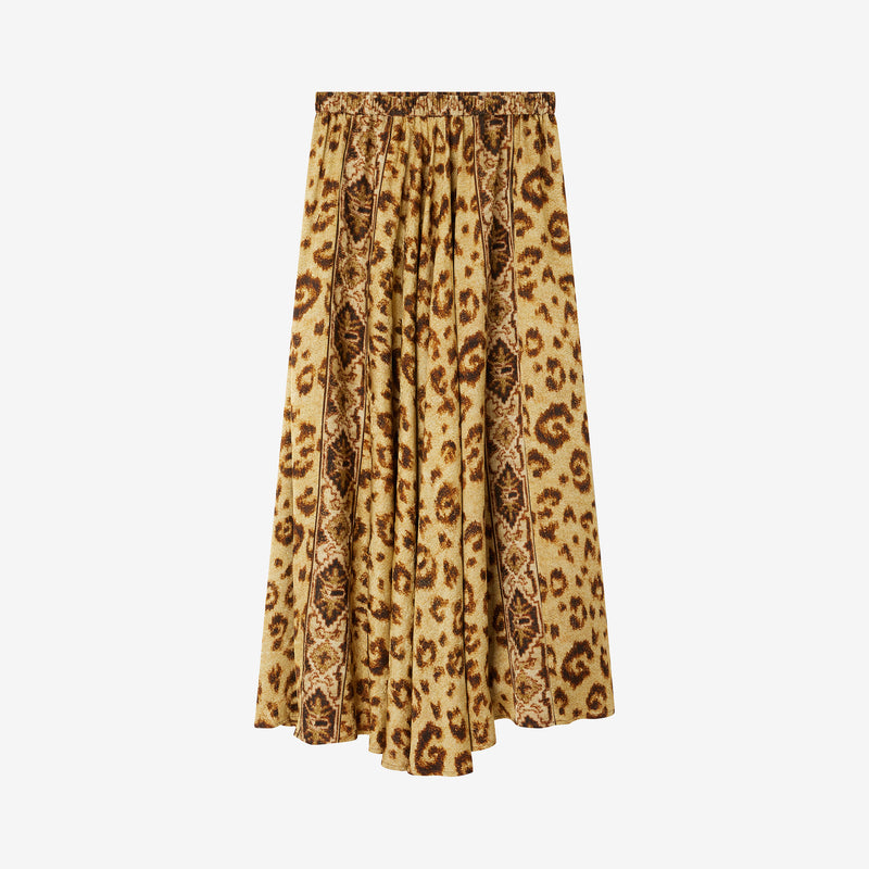Lino Skirt - Beige