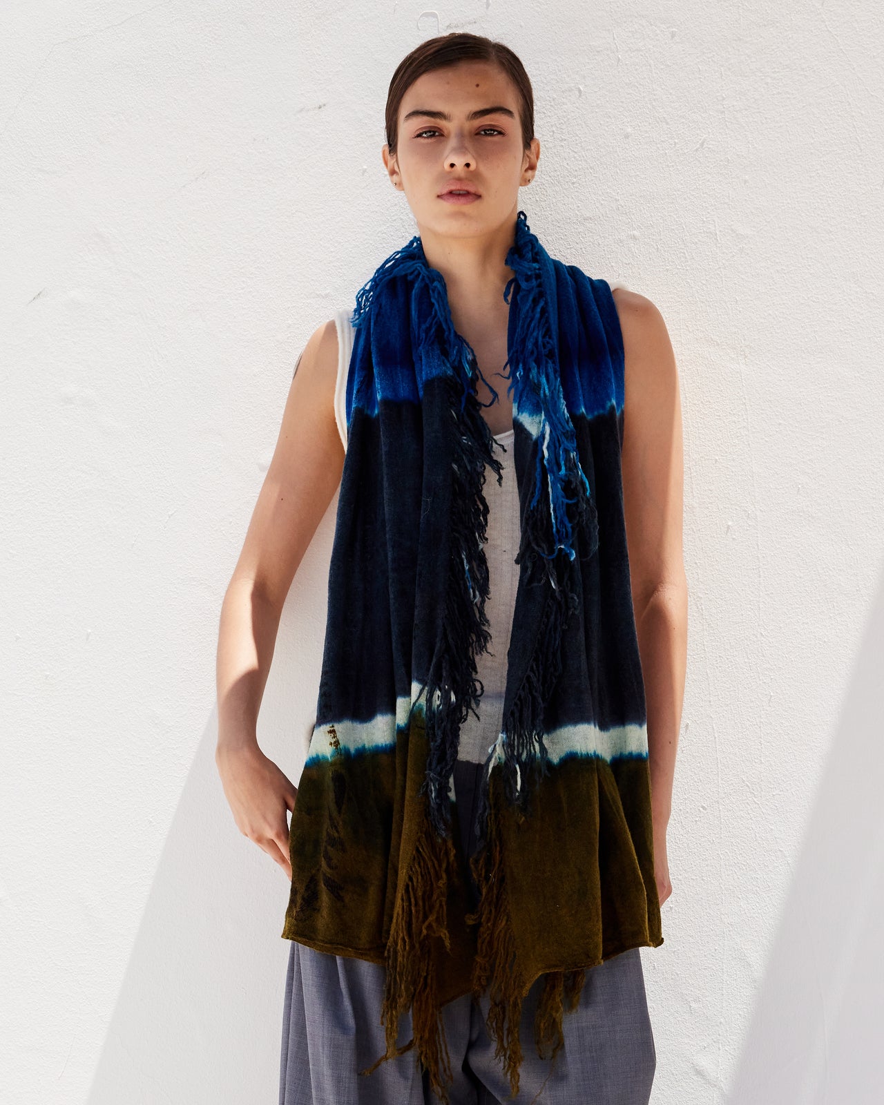 Lupick Scarf - Green - Image 2