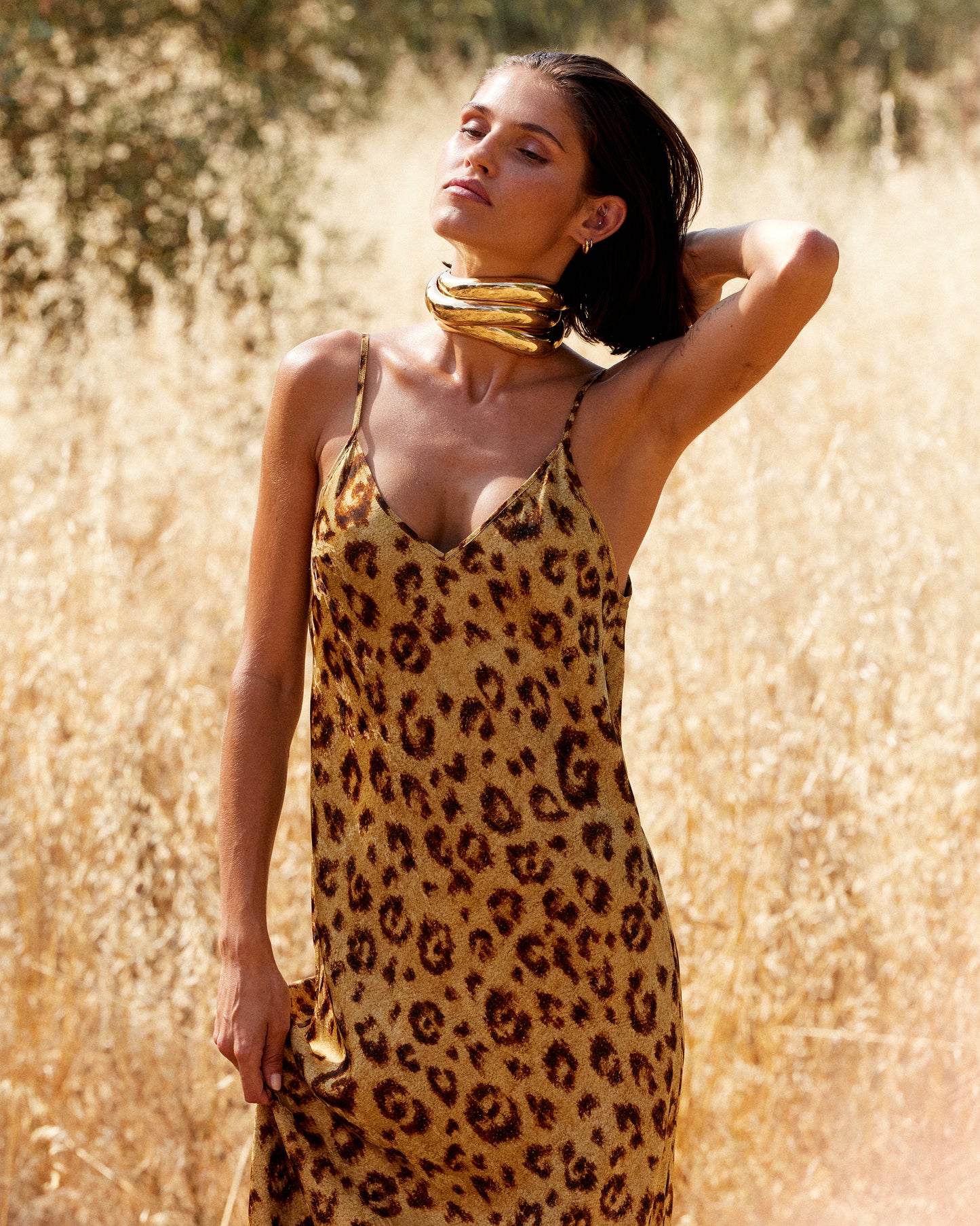 Lynna Dress - Beige