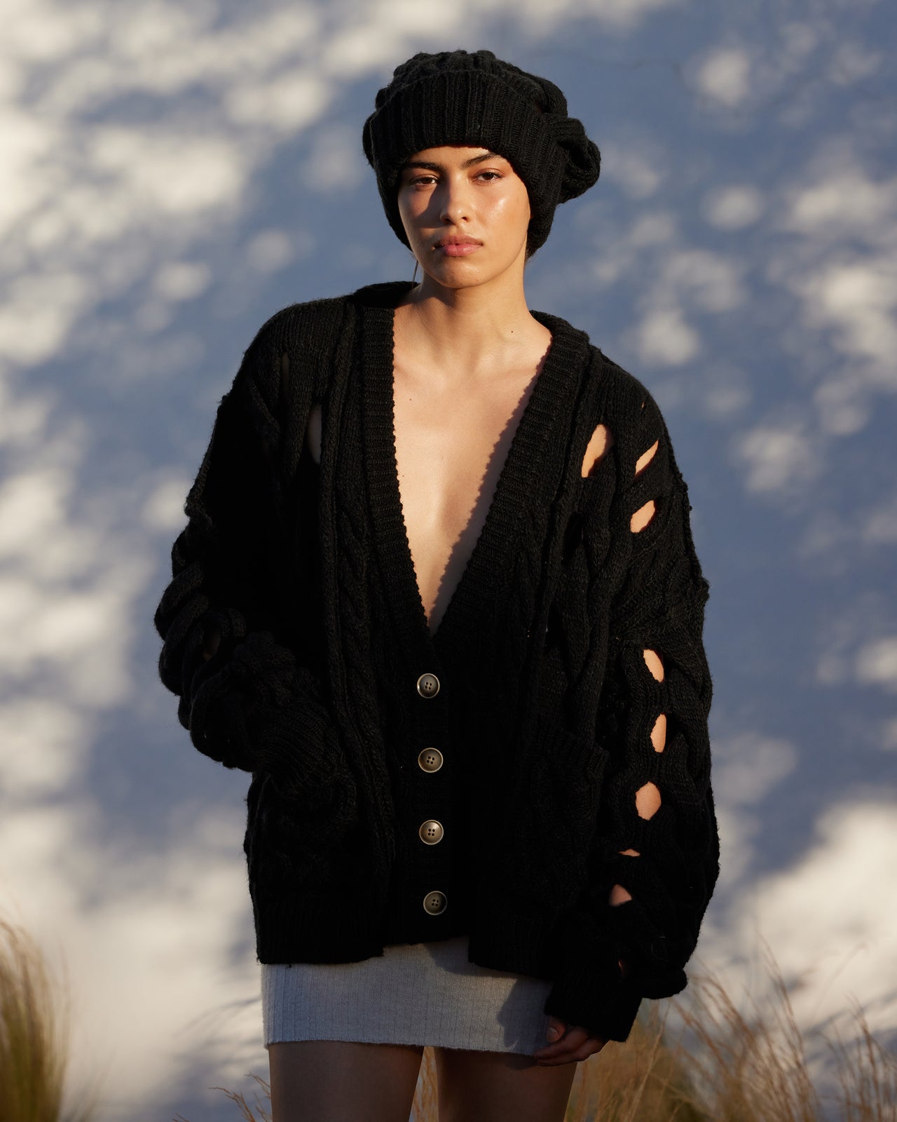 Cardigan Manisse - Noir - Image 1