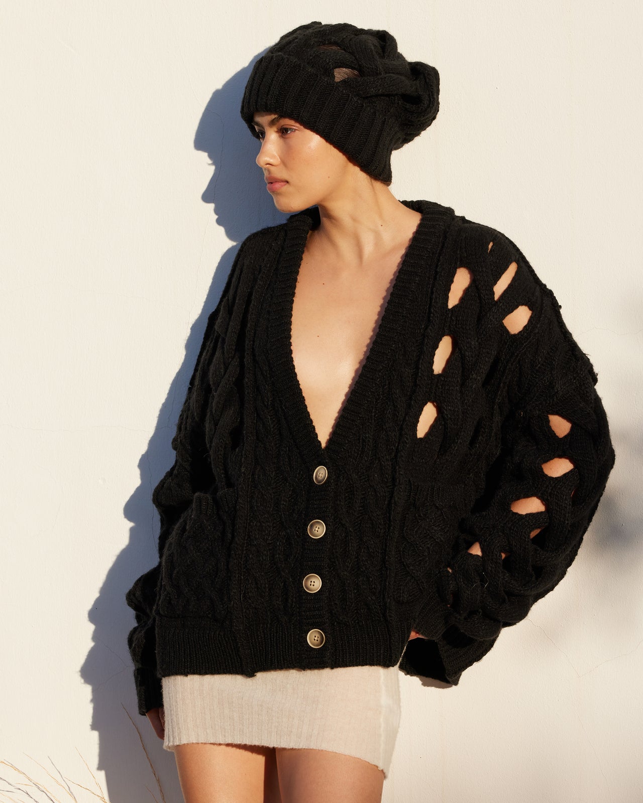 Cardigan Manisse - Noir - Image 8