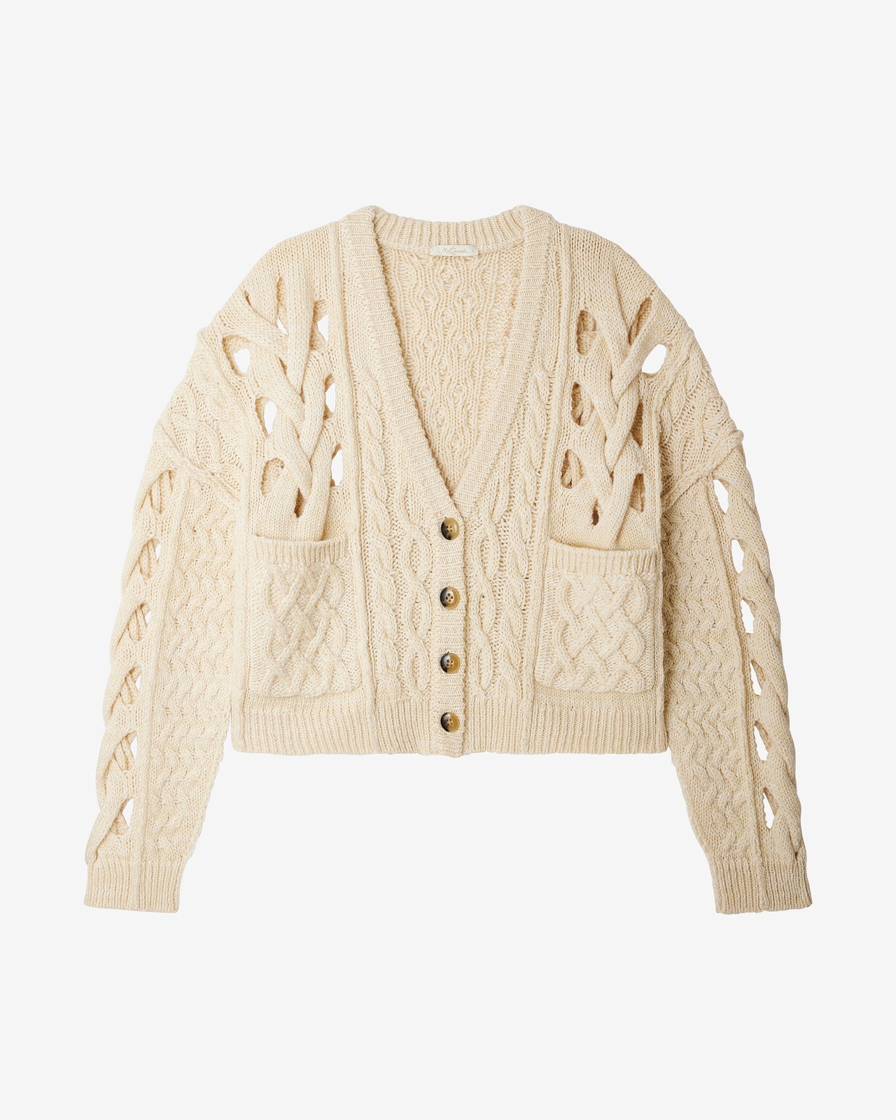 Manisse Cardigan - Ivory - Image 8