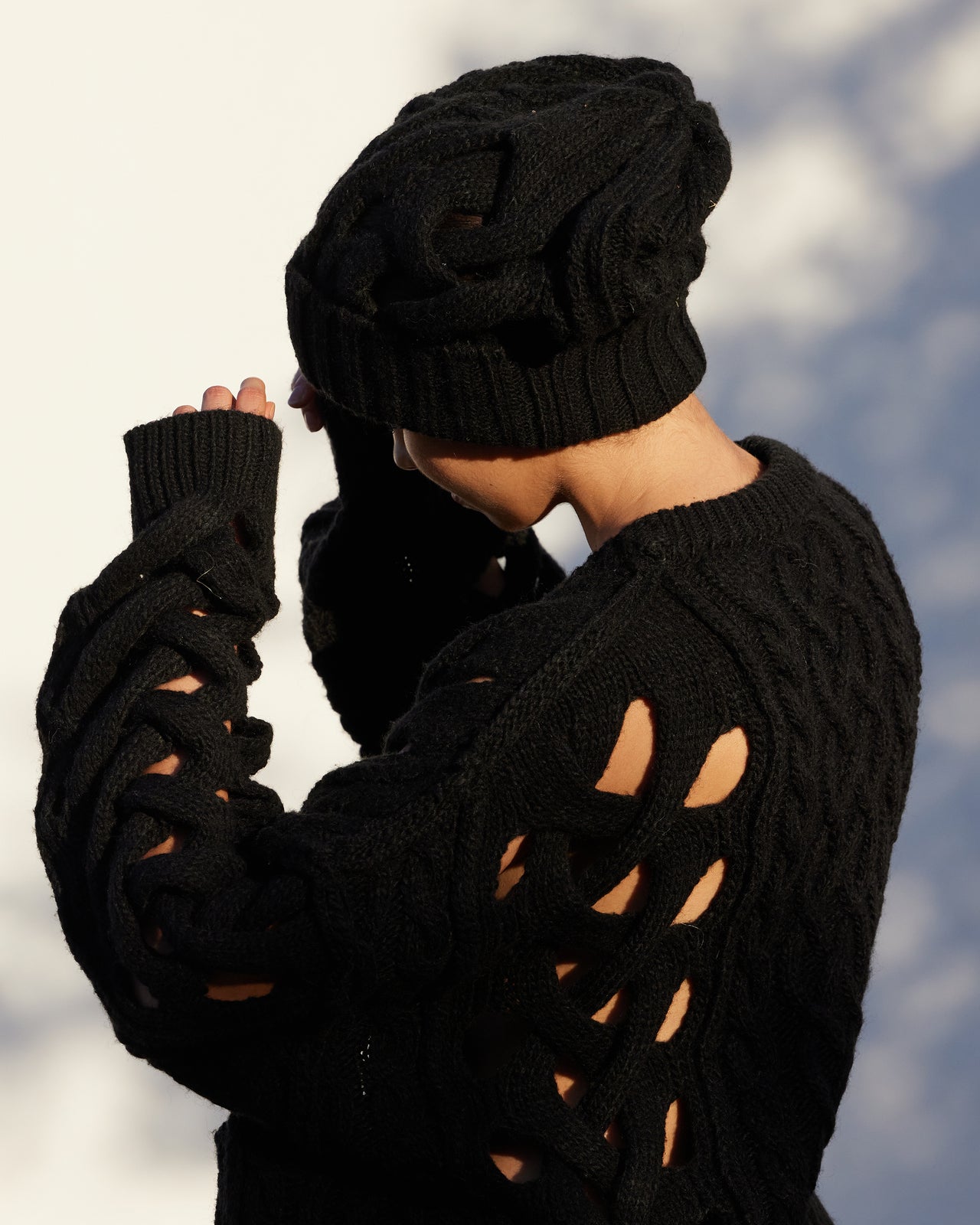 Mansoor Hat - Black - Image 2