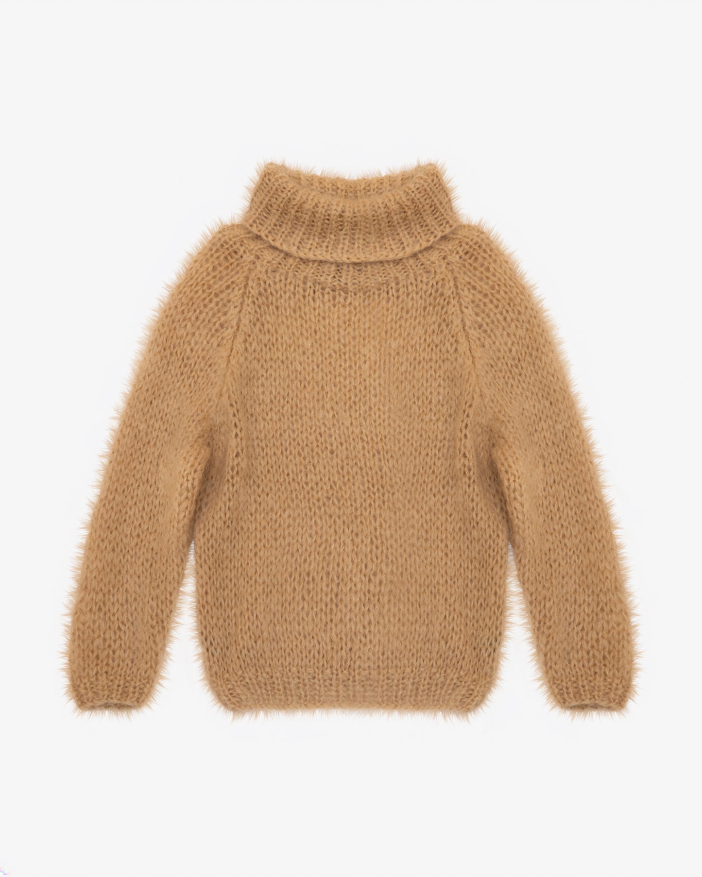 Pull Morah - Beige : Pull oversize en mohair – Beige Mes Demoiselles
