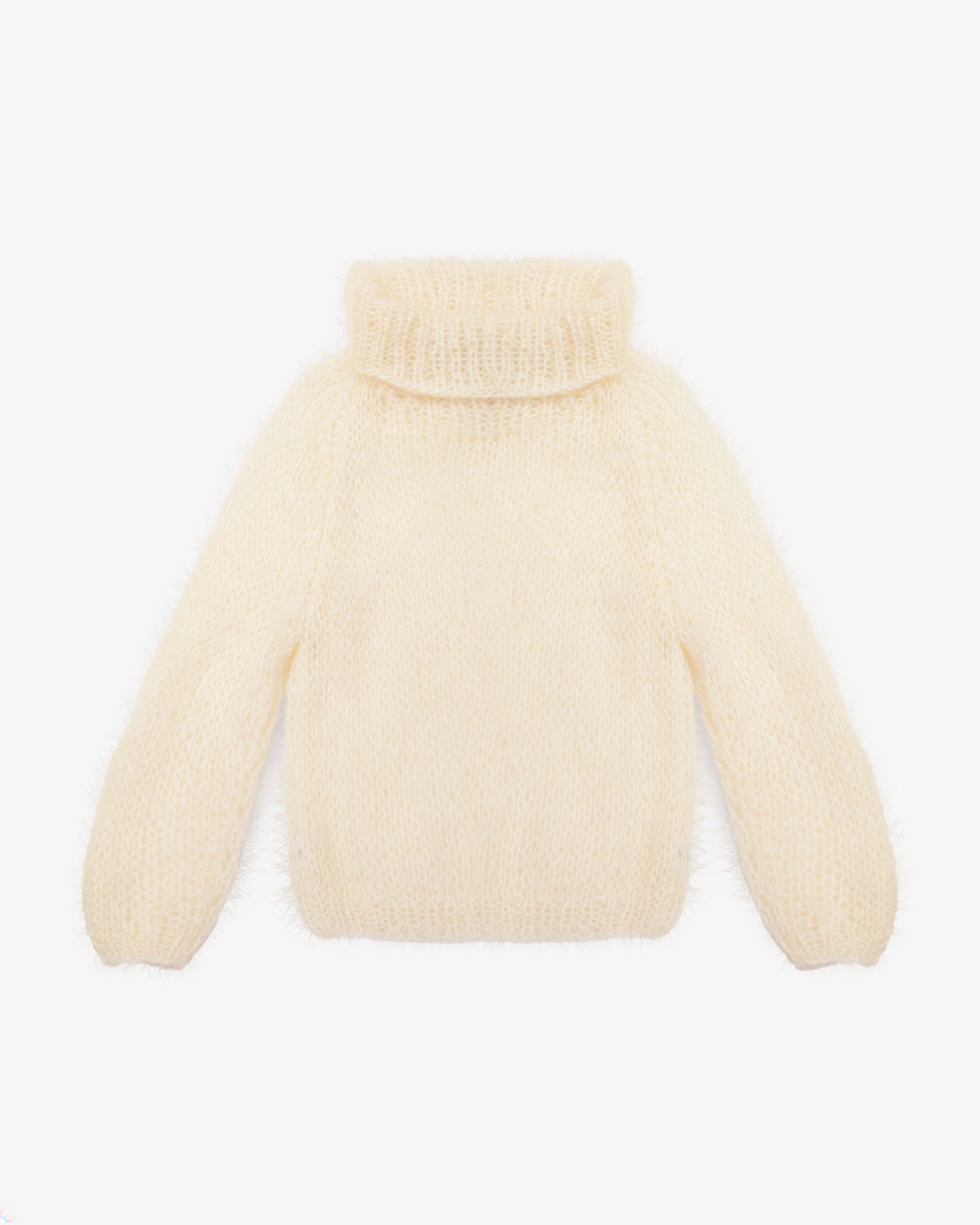 Pull Morah - Ivoire : Pull oversize en mohair – Ivoire Mes Demoiselles