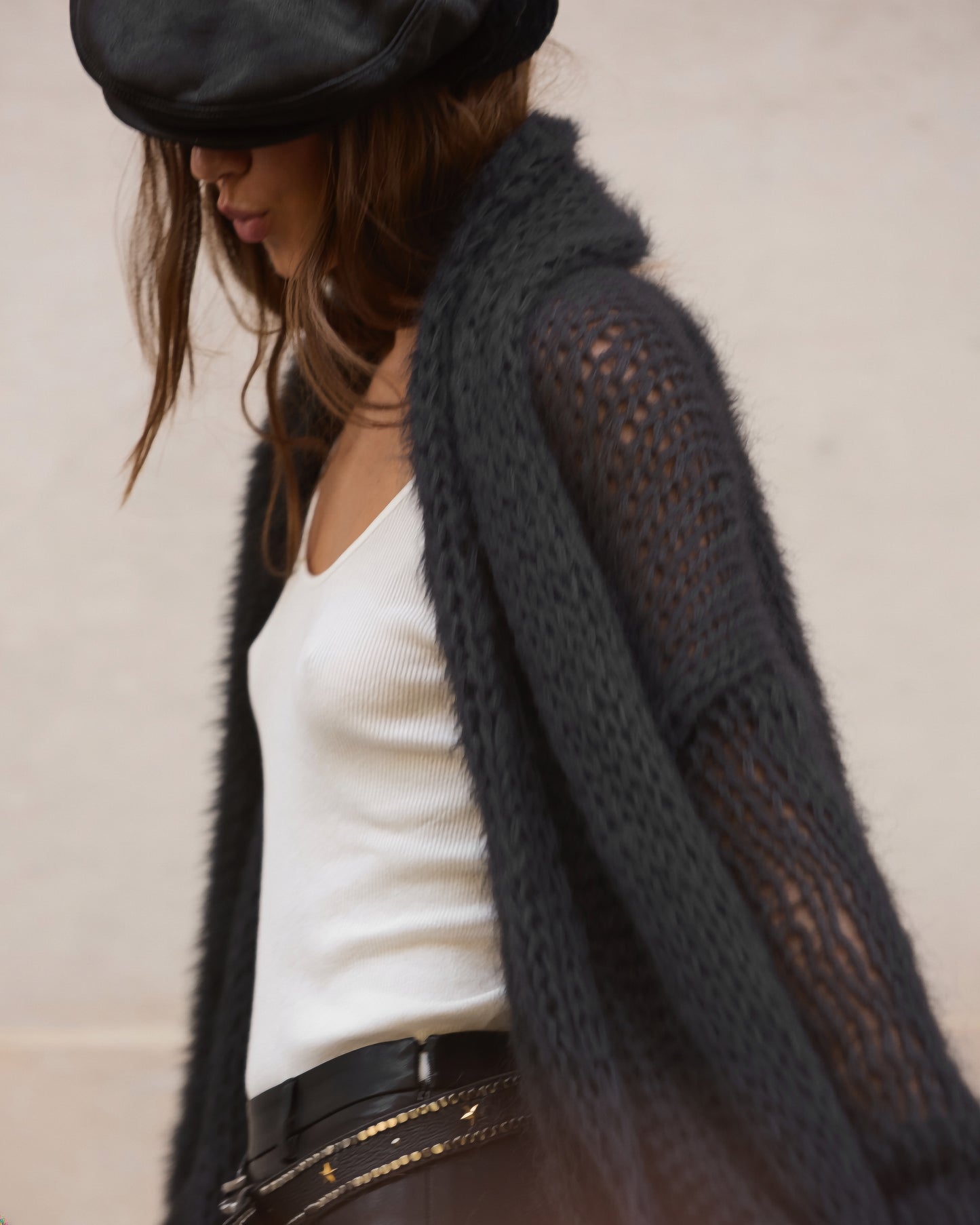 Morisse Cardigan - Black