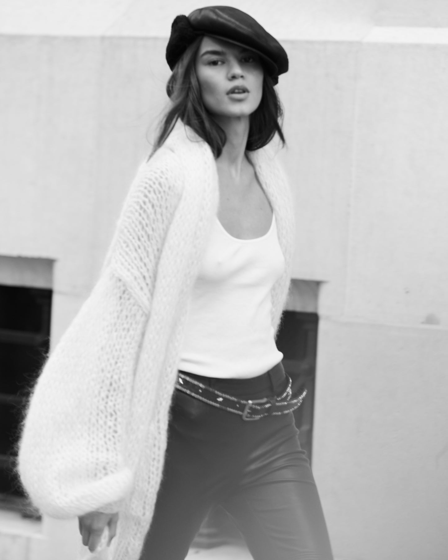 Cardigan Morisse - Ivoire