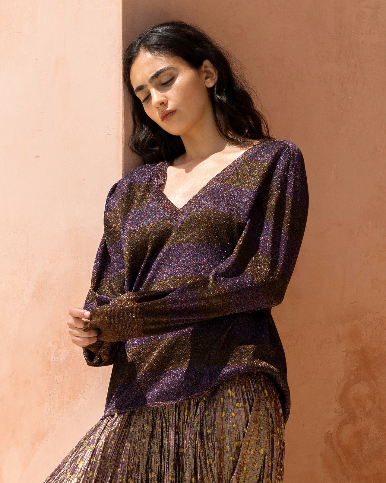 Movik Sweater - Purple - Image 2