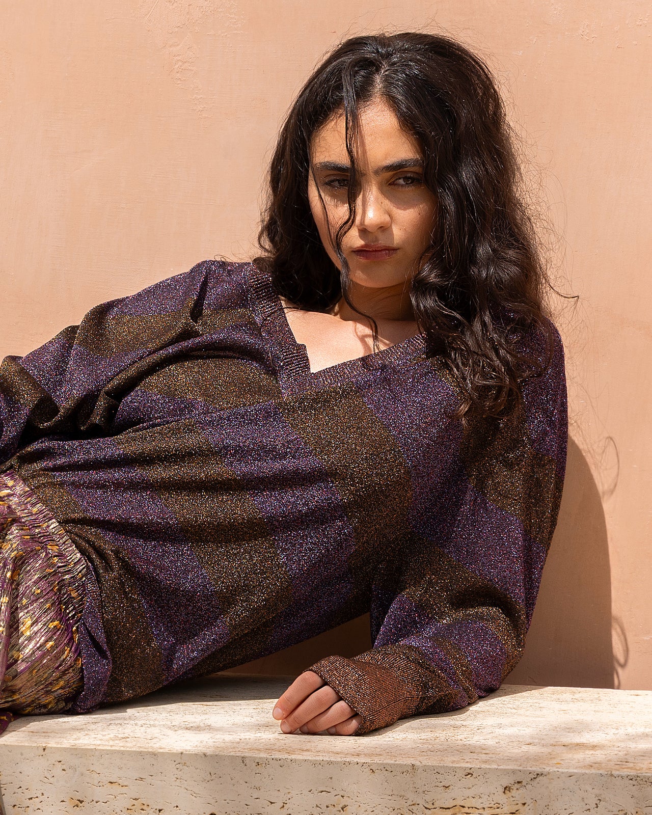 Movik Sweater - Purple - Image 4