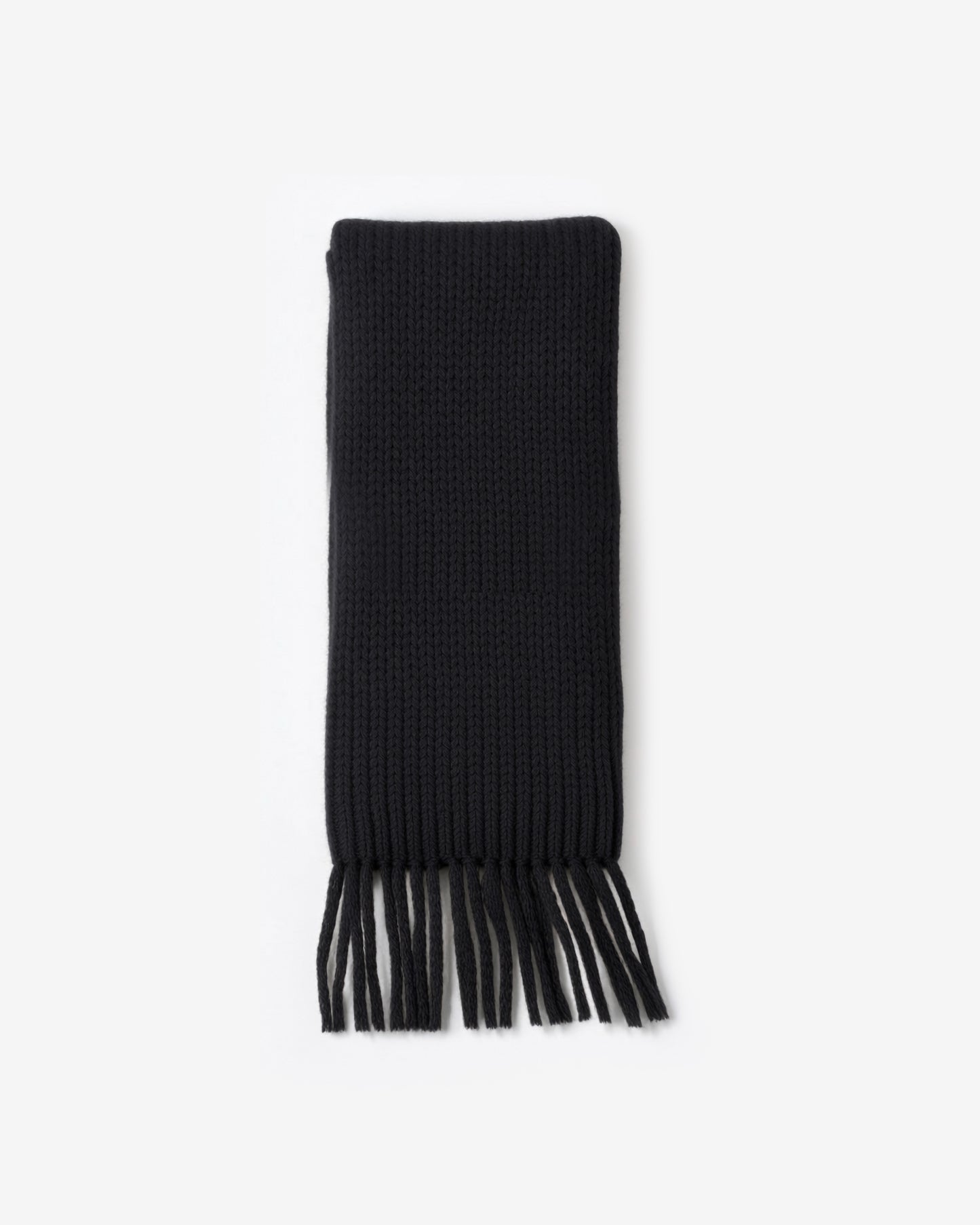 Longue écharpe en mohair tricotée main – Uni noire : Accessoires Mes Demoiselles