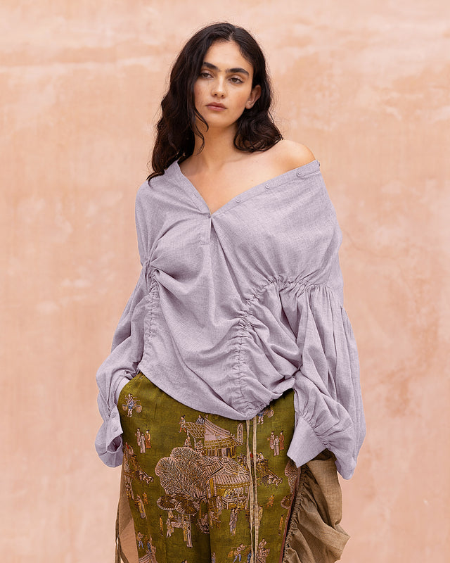 Chemise Ophelia - Lavande - Image 2