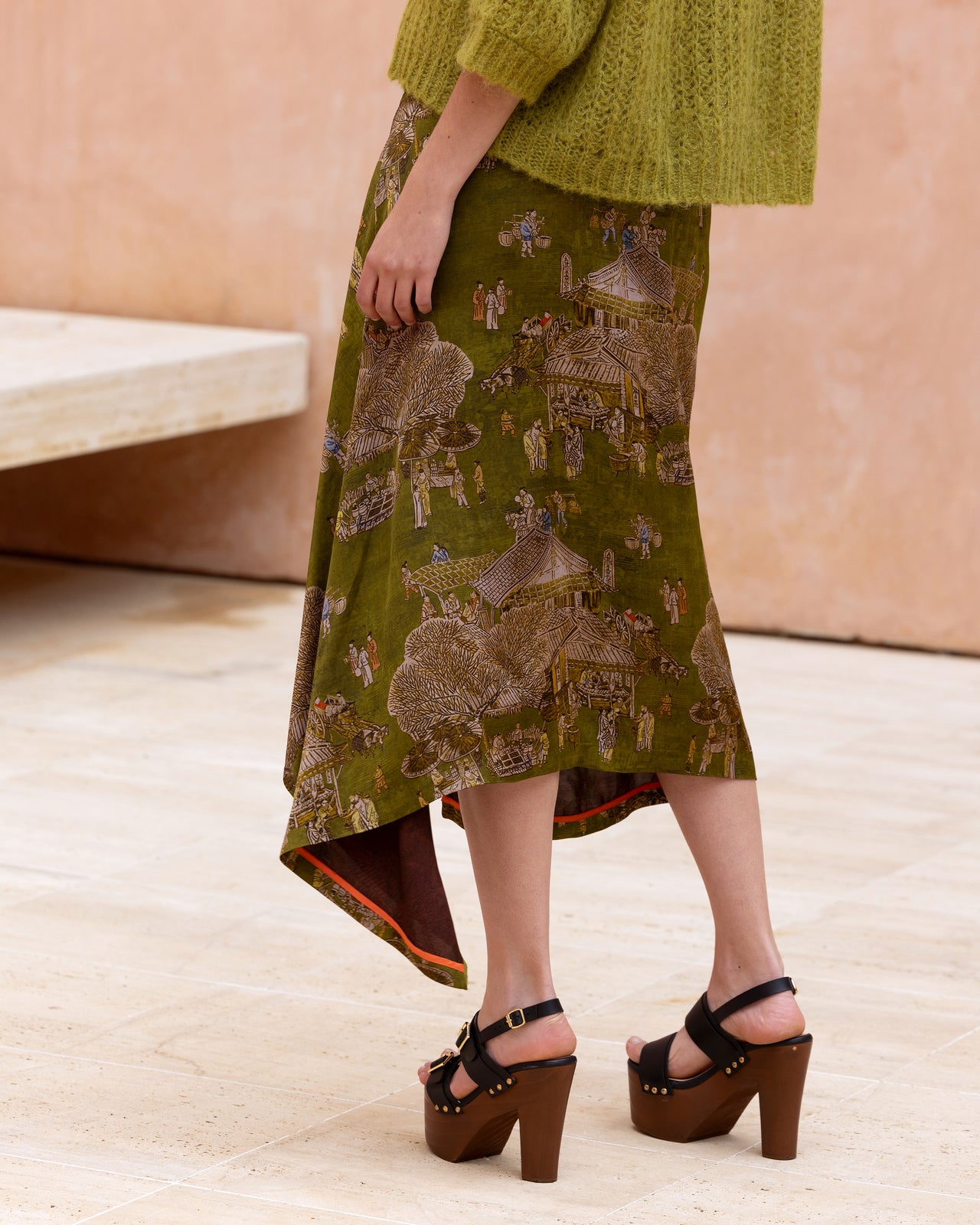 Pavo Skirt - Green - Image 5