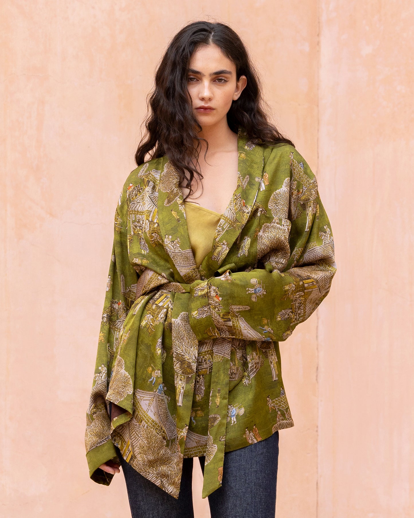 Pelva Kimono - Green