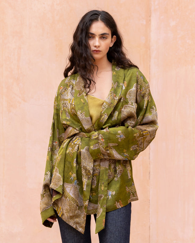 Pelva Kimono - Green - Image 2