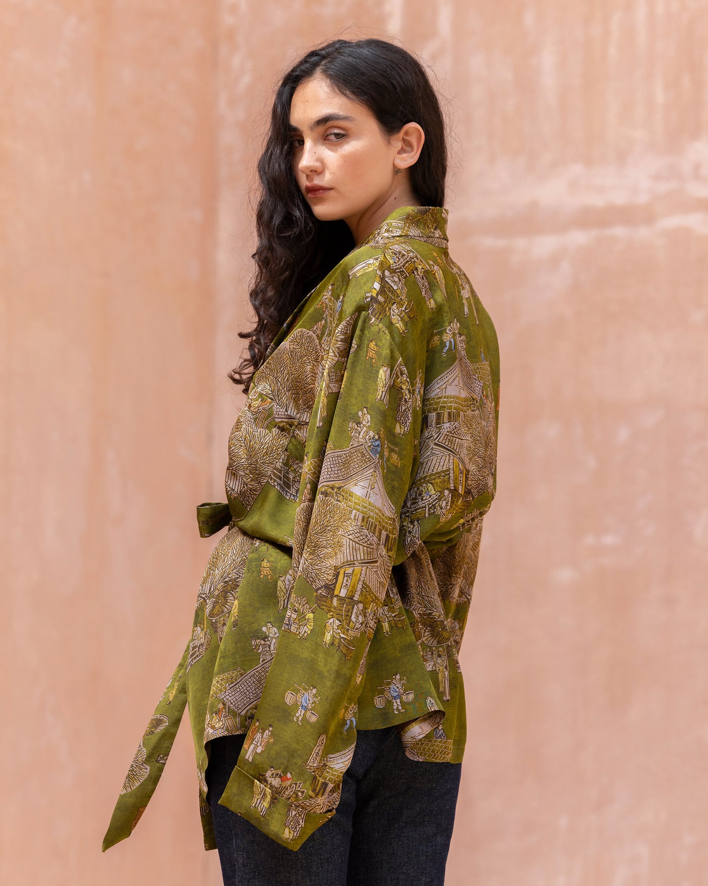 Pelva Kimono - Green