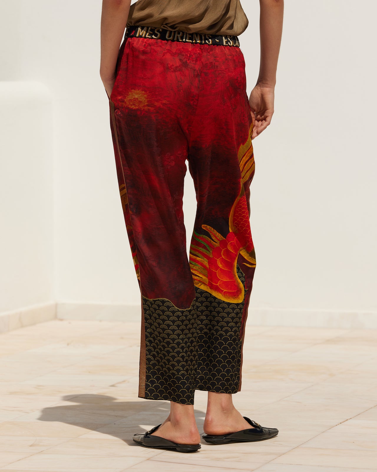 Pantalon Portia - Rouge - Image 4