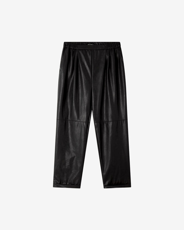 Jupe mi-longue en maille fine mérinos – noire : Pantalons & combinaisons Mes Demoiselles - Image 1