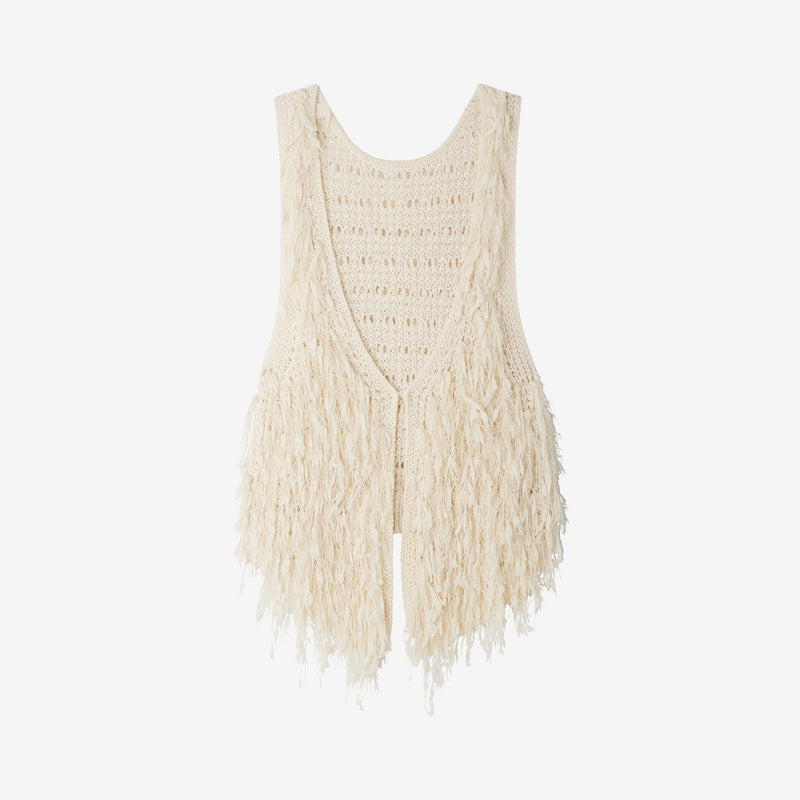 Silvet Vest – Ivory