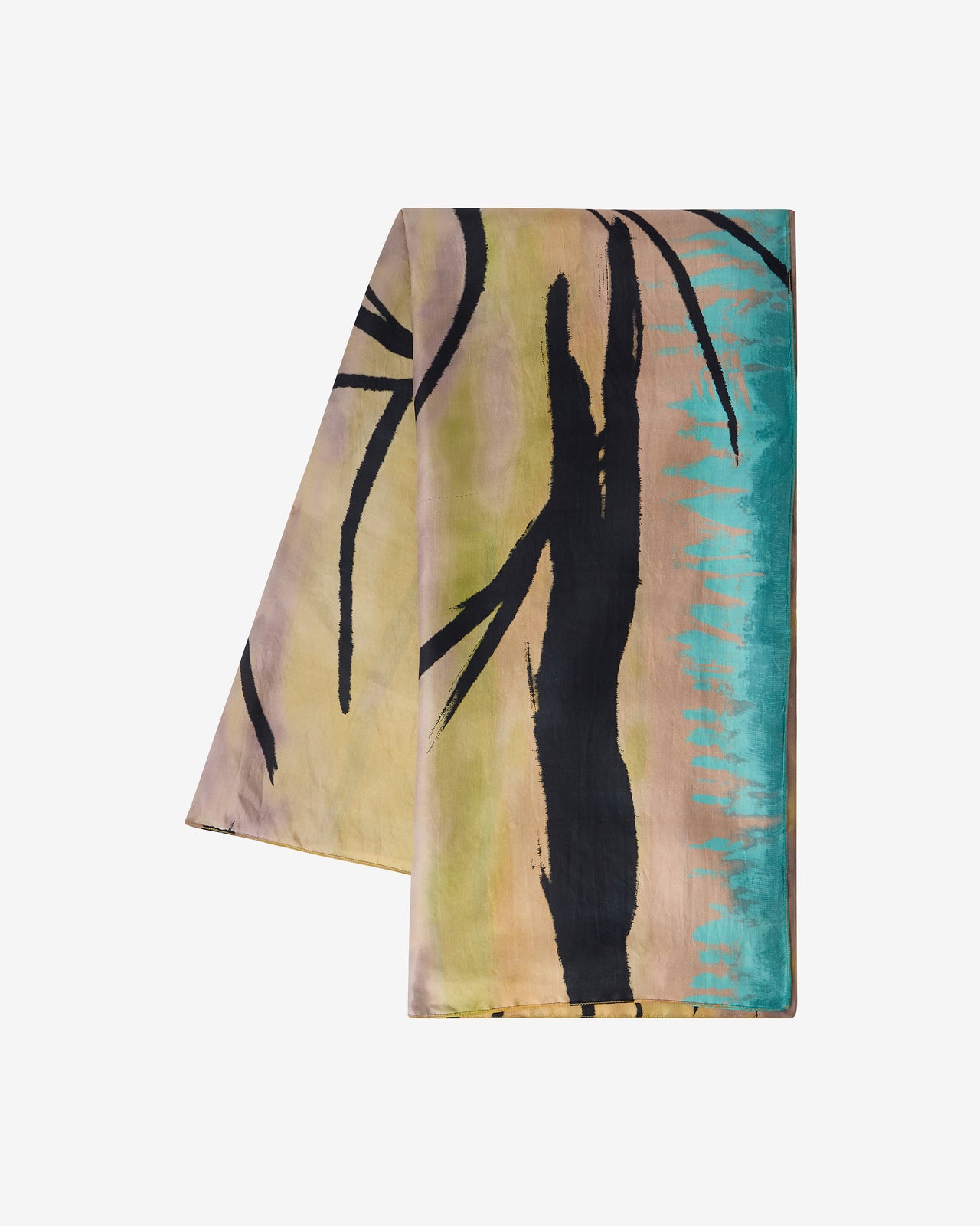 Foulard Sival - Sable : Etole en soie aux inspirations artistiques Mes Demoiselles - Image 6