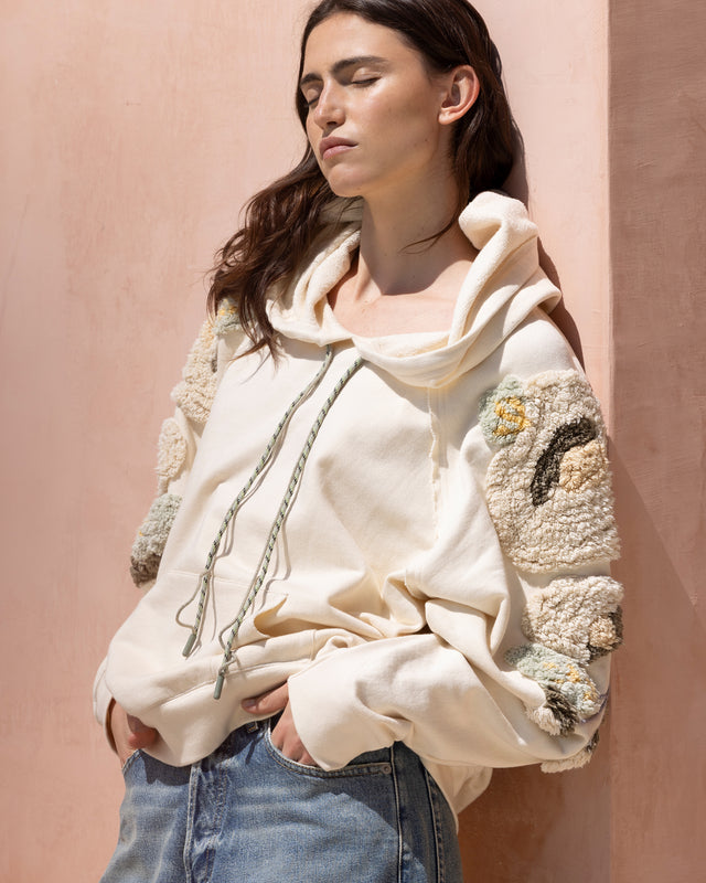 Snapdragon Hoodie - Ivory - Image 2