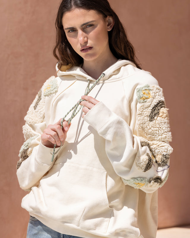 Snapdragon Hoodie - Ivory - Image 3