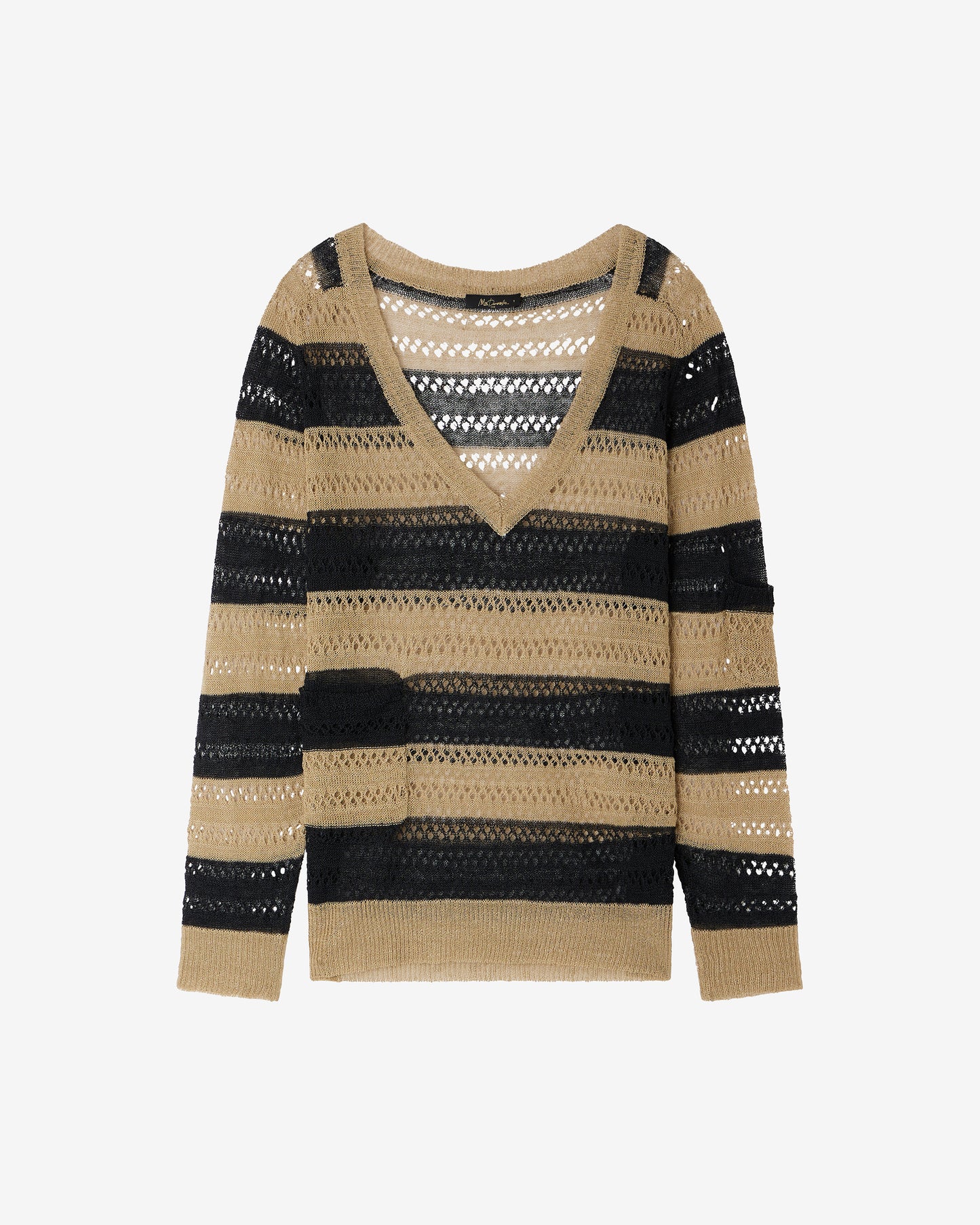 Blouse Oversize impression baroque – Détail Coulissant : Pulls & gilets Mes Demoiselles