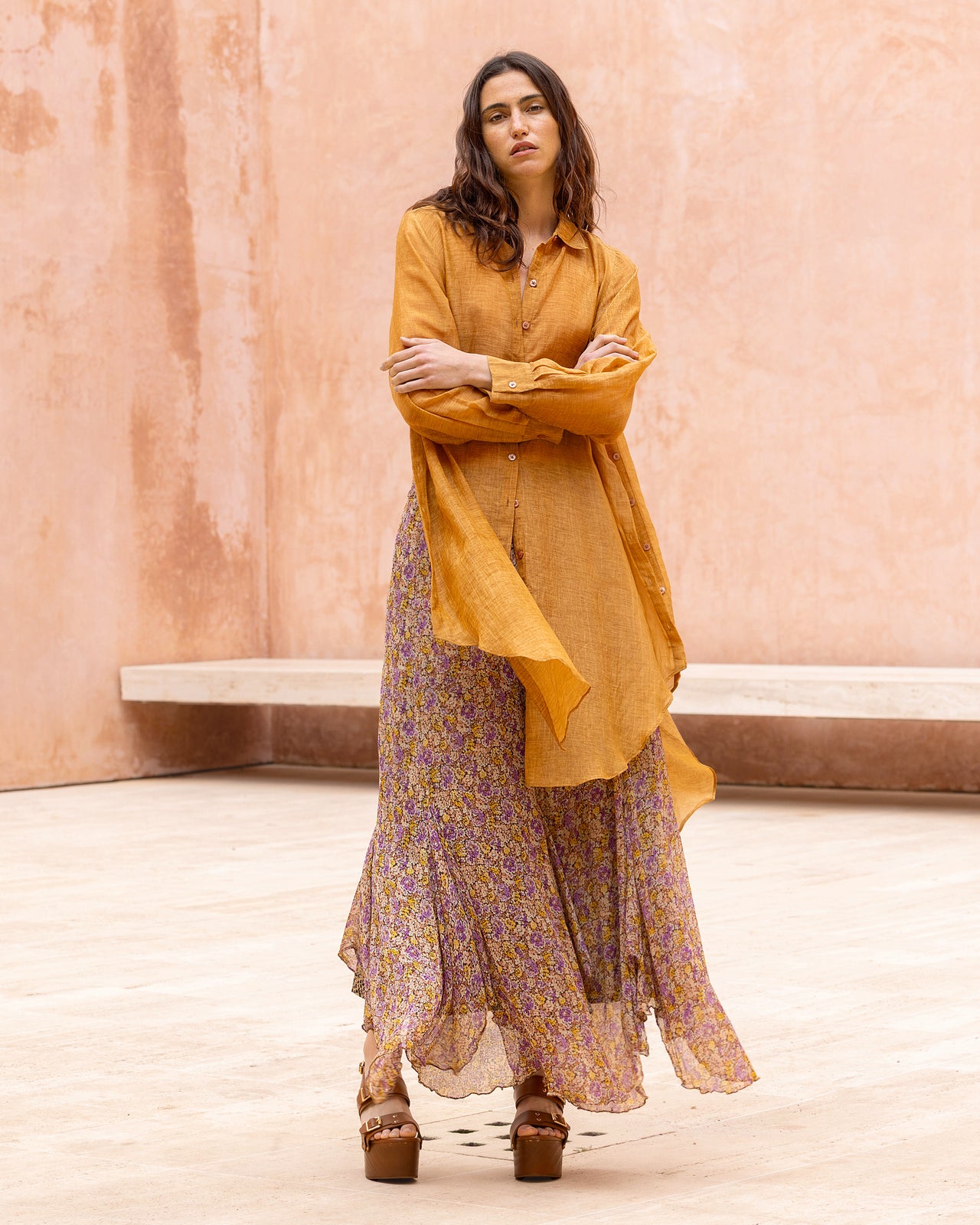 Val Skirt - Purple - Image 1