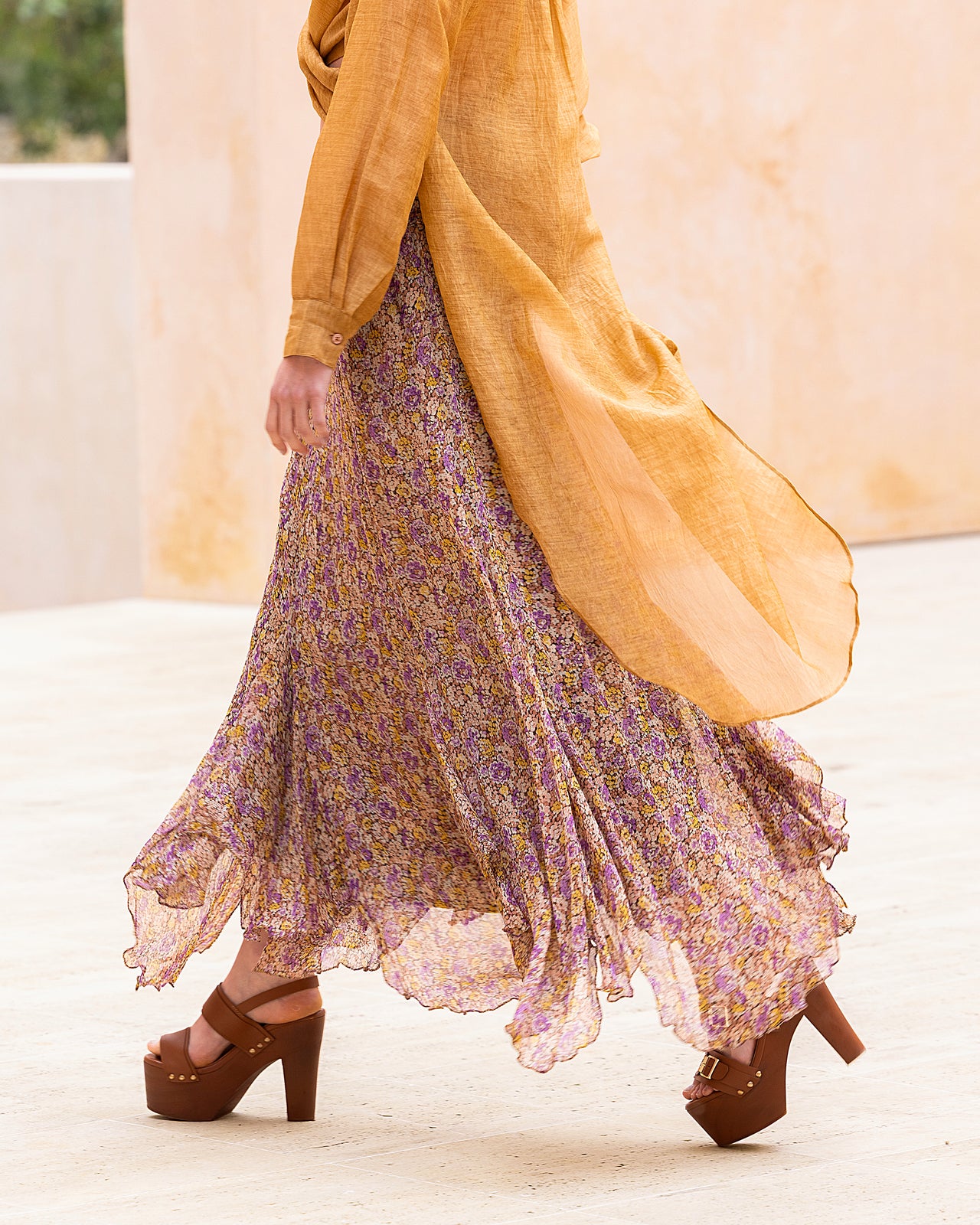 Val Skirt - Purple - Image 3