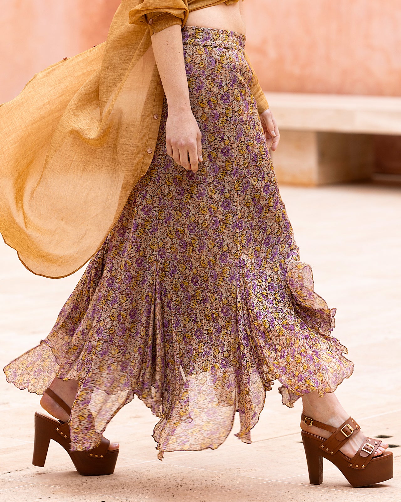 Val Skirt - Purple - Image 4