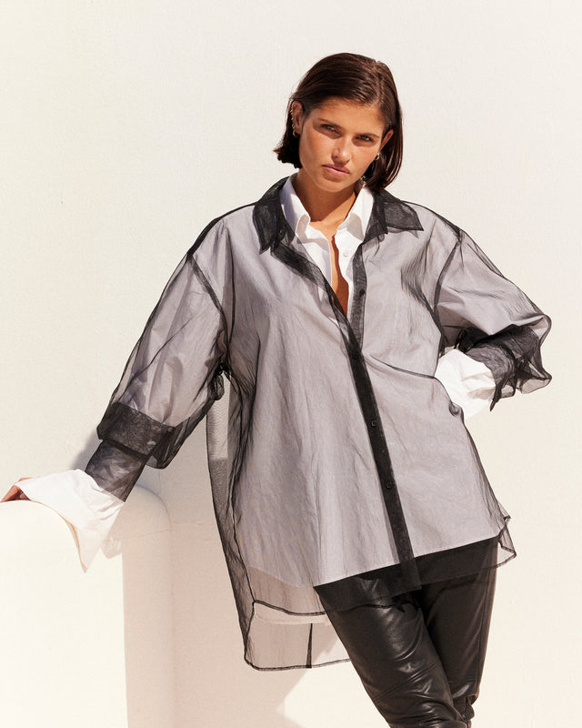 Vespera Shirt - Black and White - Image 3