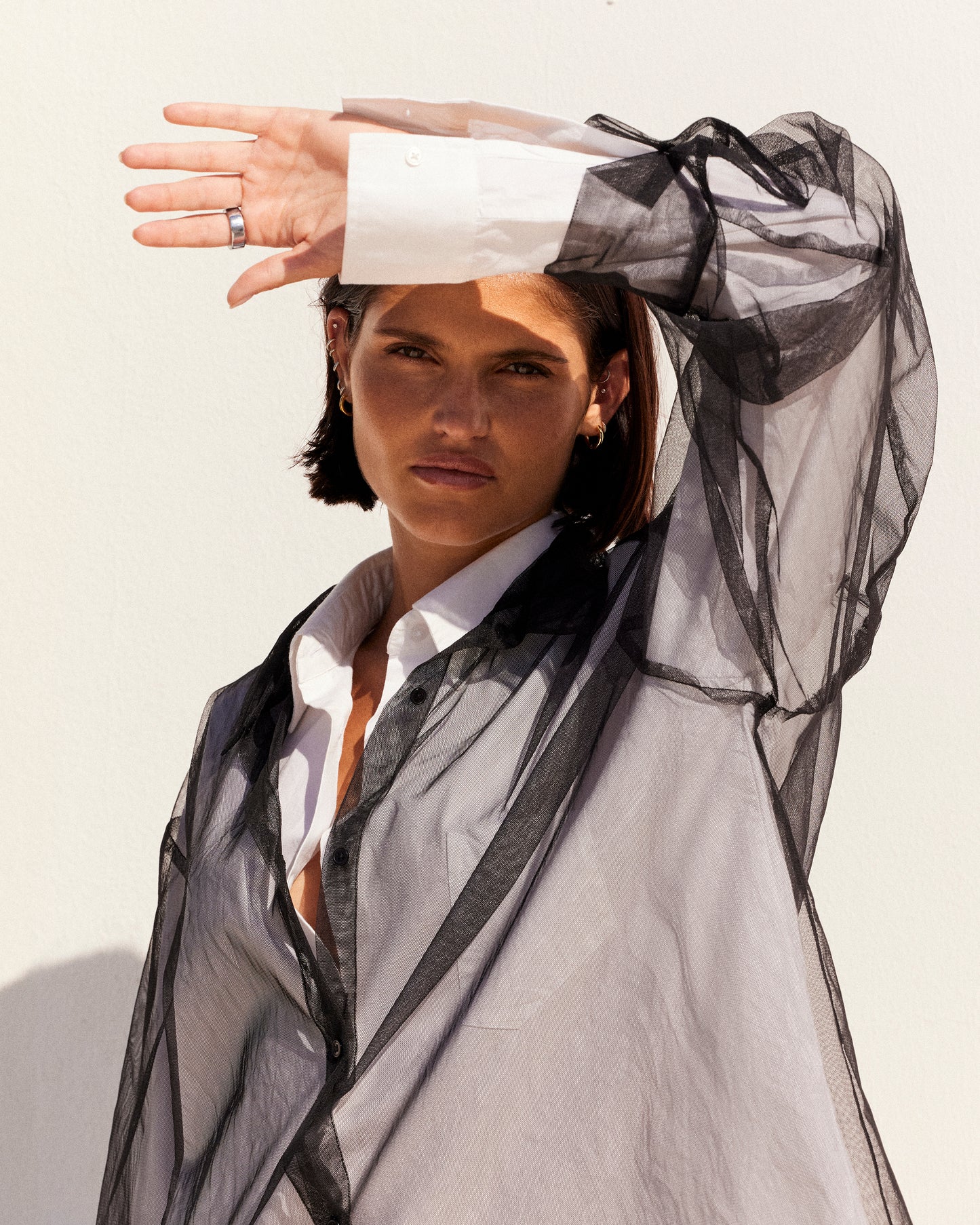 Vespera Shirt - Black and White