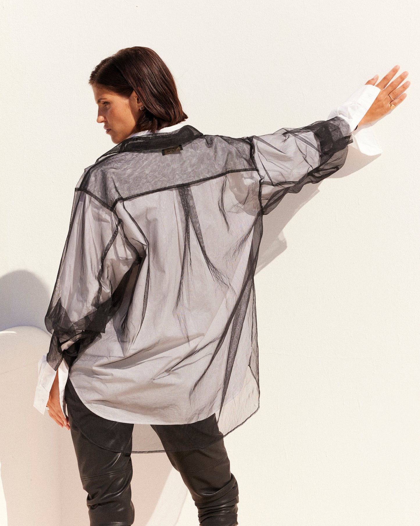 Vespera Shirt - Black and White