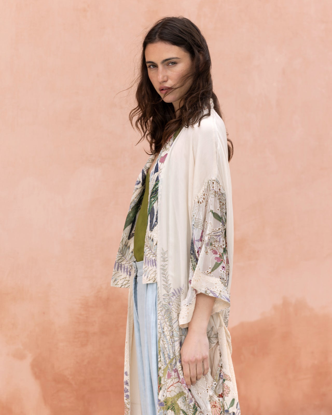 Wanda Kimono - Beige - Image 2