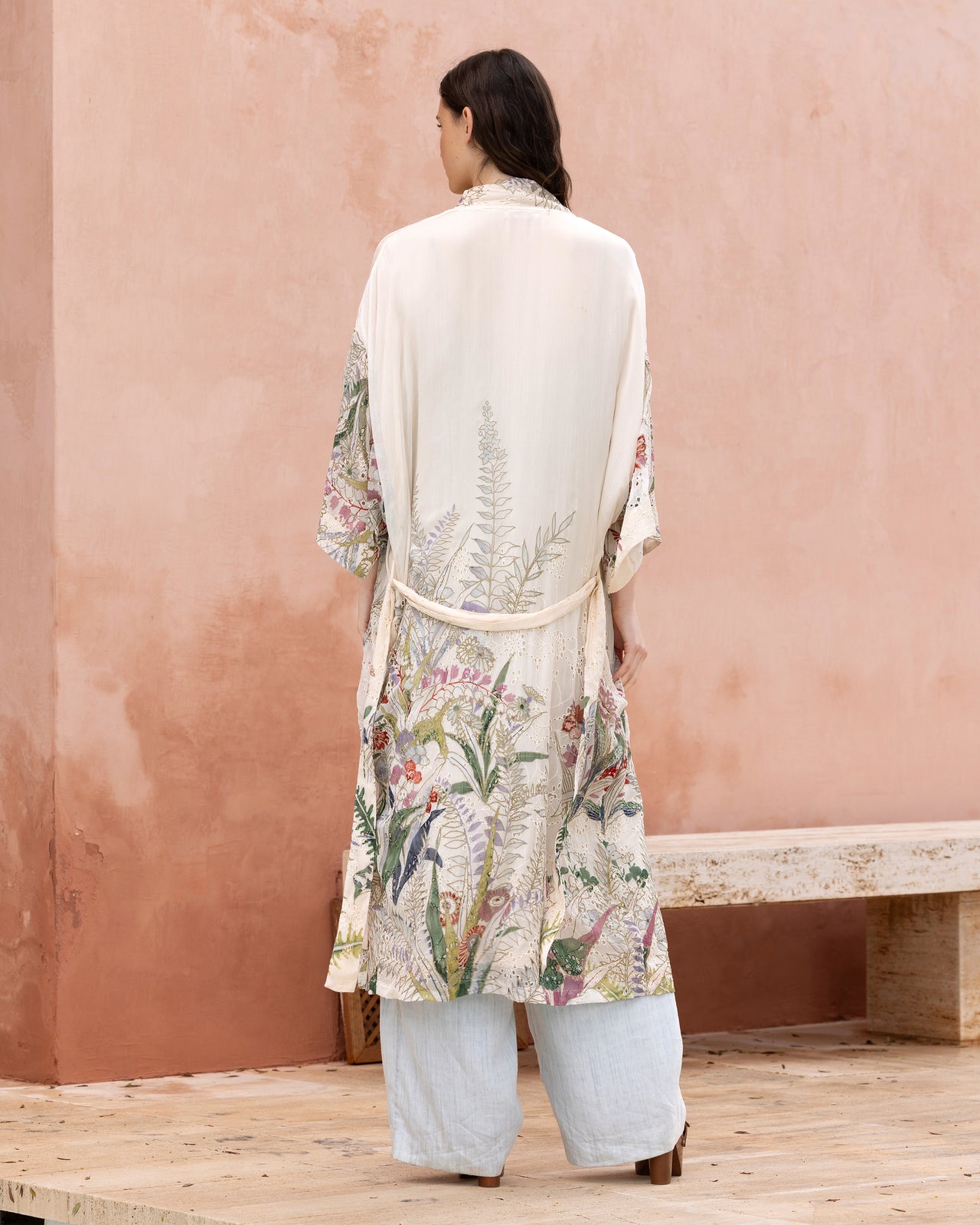 Wanda Kimono - Beige - Image 4