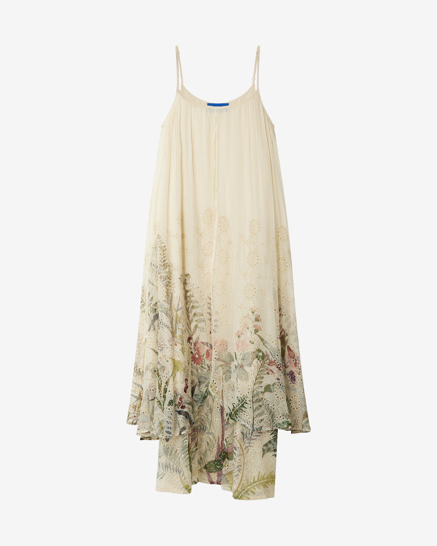 Robe Winter - Beige : Robe à fines bretelles en viscose gaufrée Mes Demoiselles