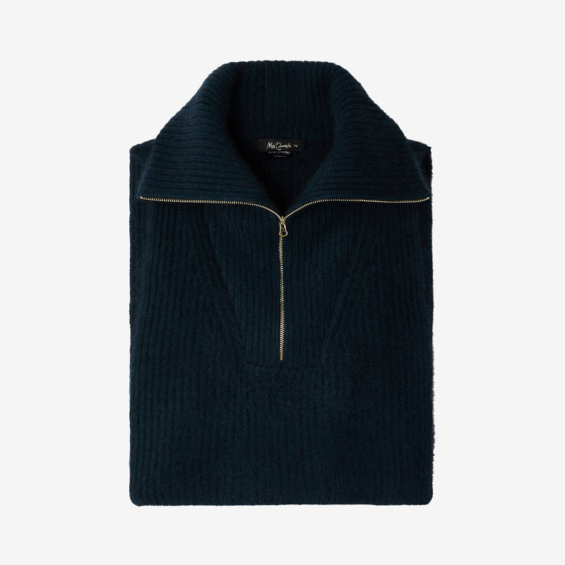 Poncho Wocci - Bleu Marine