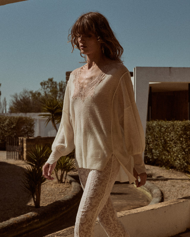 Aera Sweater - Ivory - Image 3