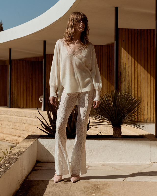 Pantalon Delphi - Blanc - Image 1