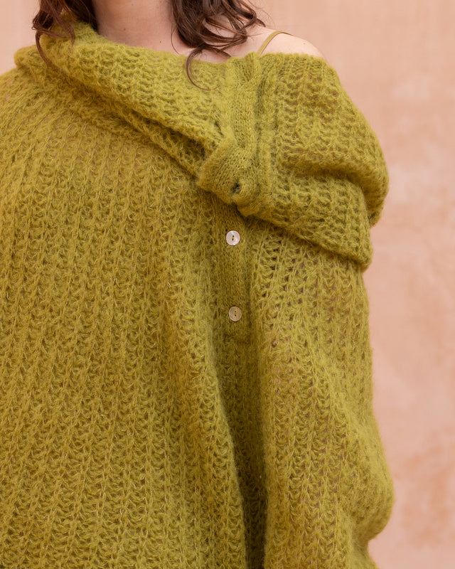 Anabe Sweater - Khaki Olive - Image 3