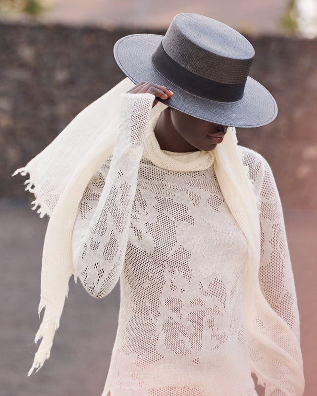 Foulard Aphina - Ivoire - Image 1