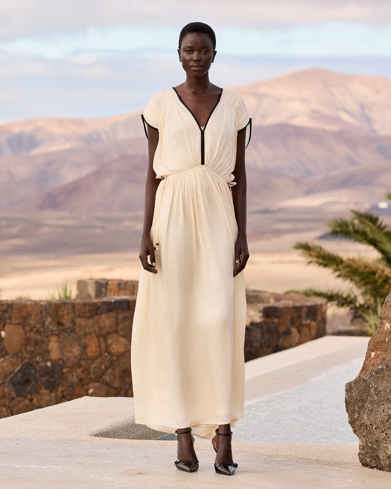 Blava Dress - Ecru - Image 1