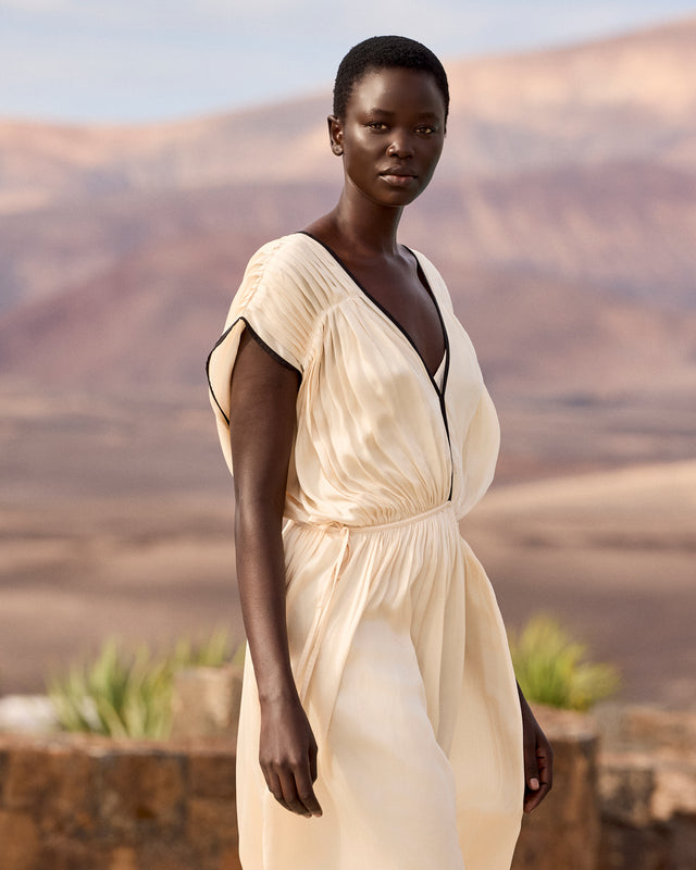 Blava Dress - Ecru - Image 2