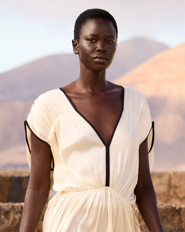 Blava Dress - Ecru - Image 3