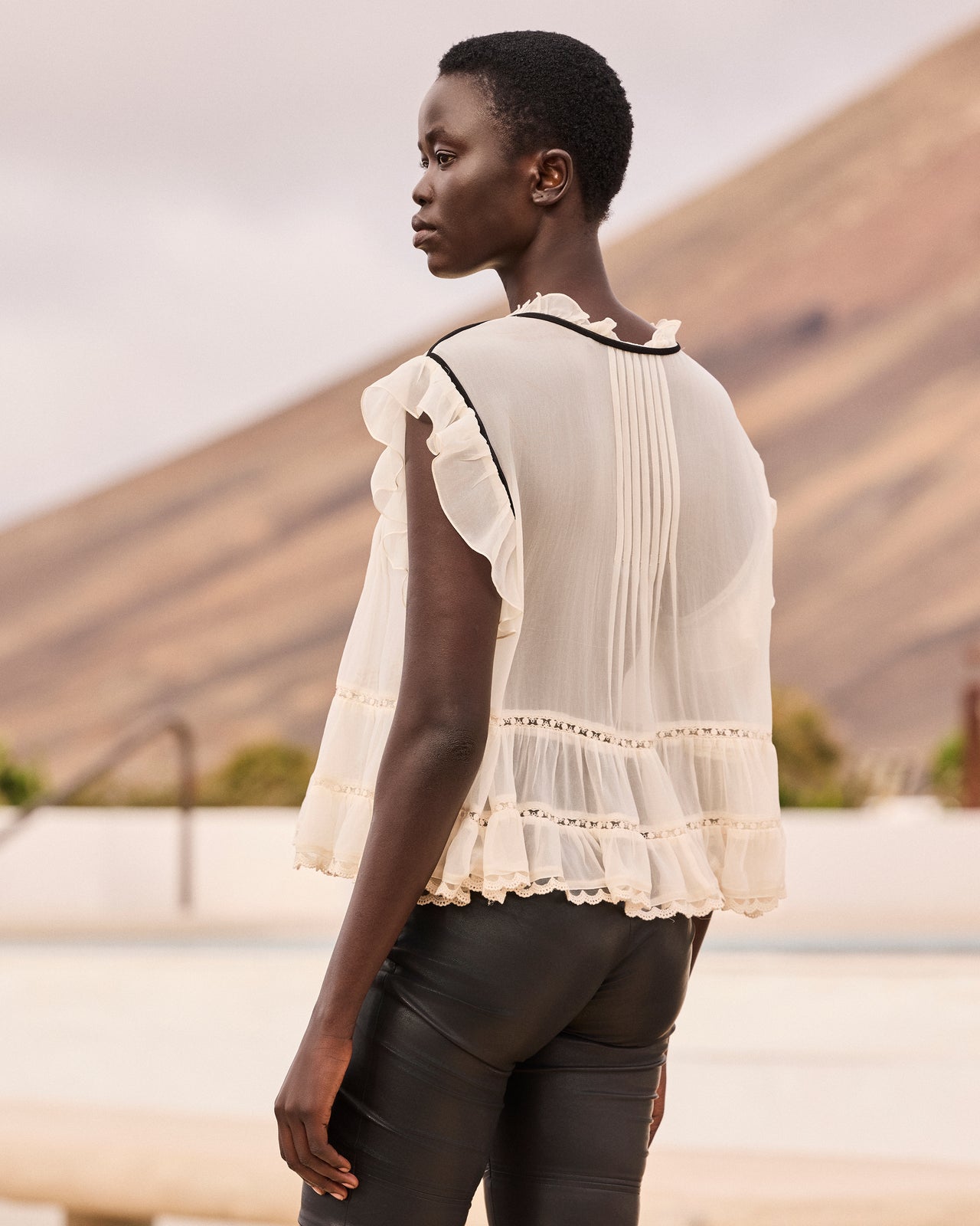 Bolly Top - Ecru - Image 6